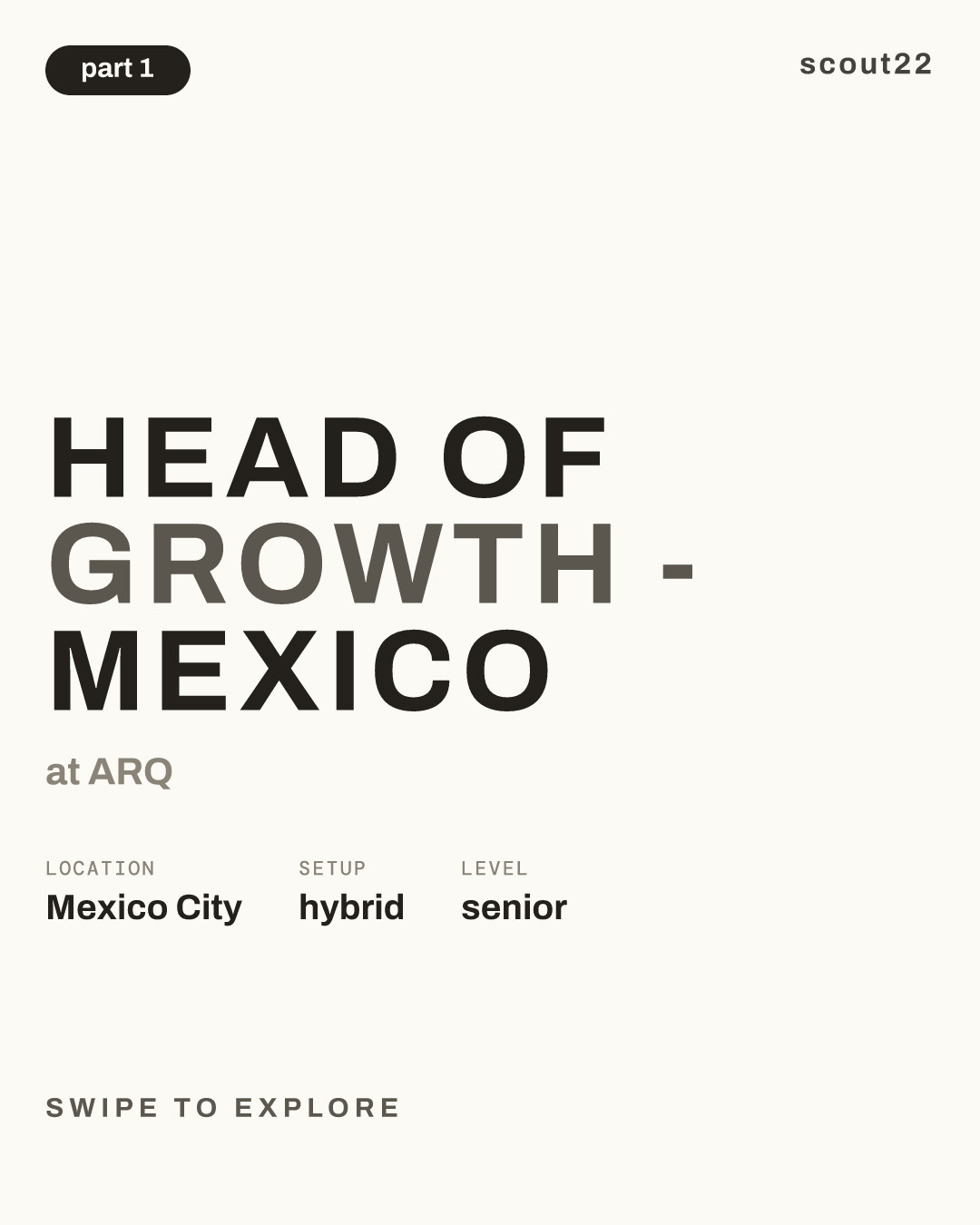 Head of Growth - Mexico at ARQ