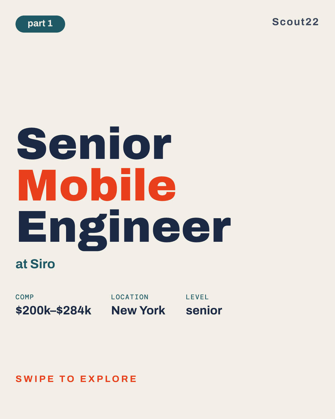 Senior Mobile Engineer at Siro