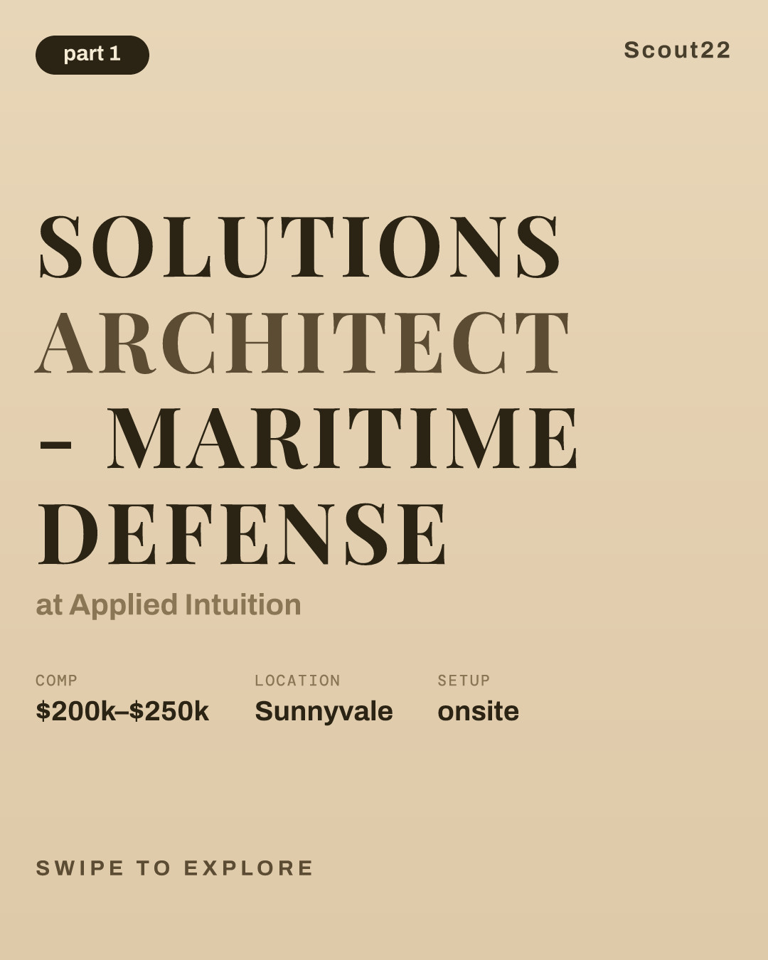 Solutions Architect - Maritime Defense at Applied Intuition