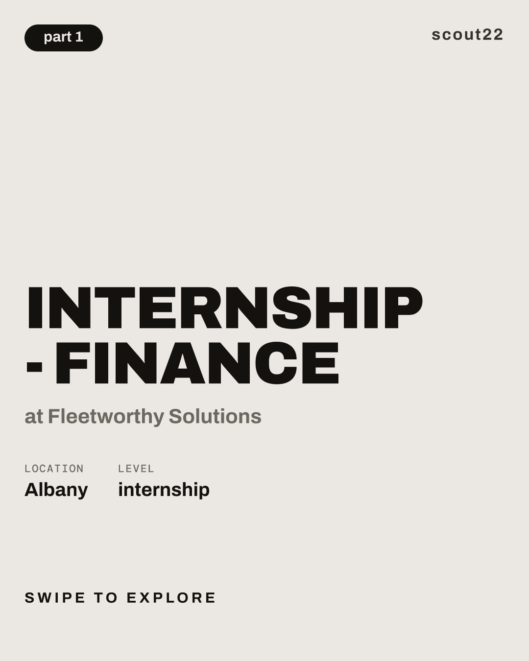 Internship - Finance at Fleetworthy Solutions
