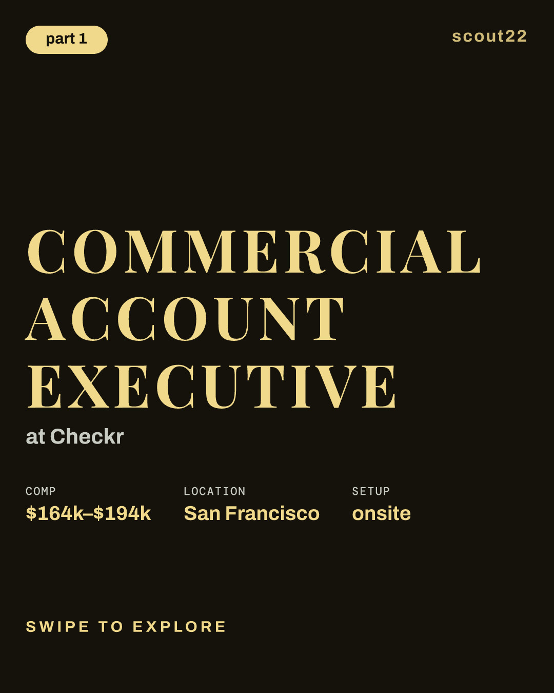 Commercial Account Executive at Checkr