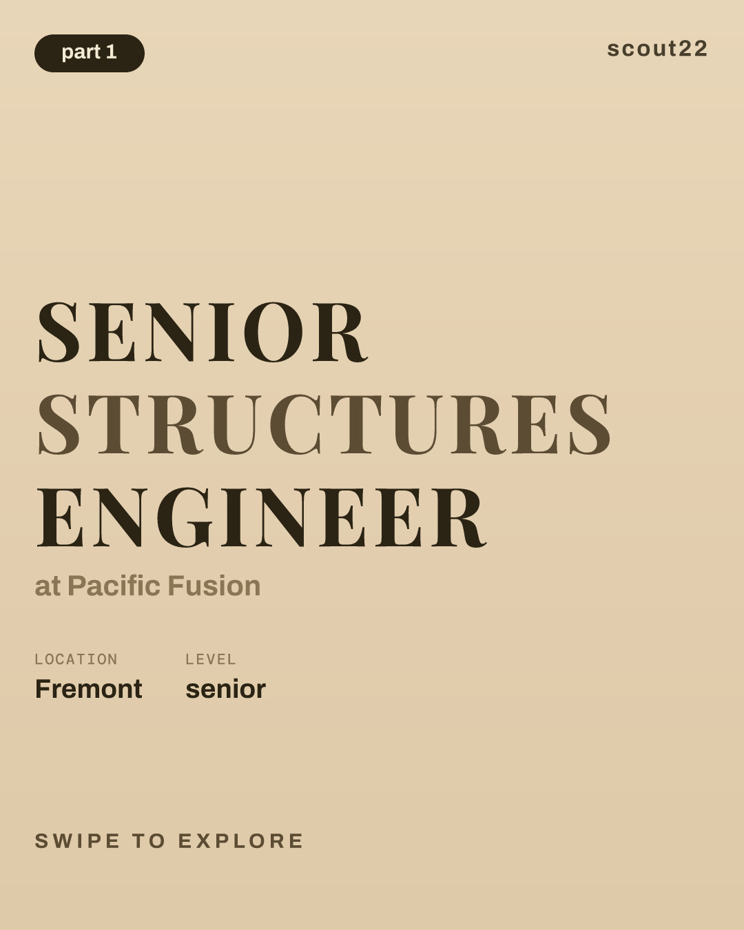 Senior Structures Engineer at Pacific Fusion