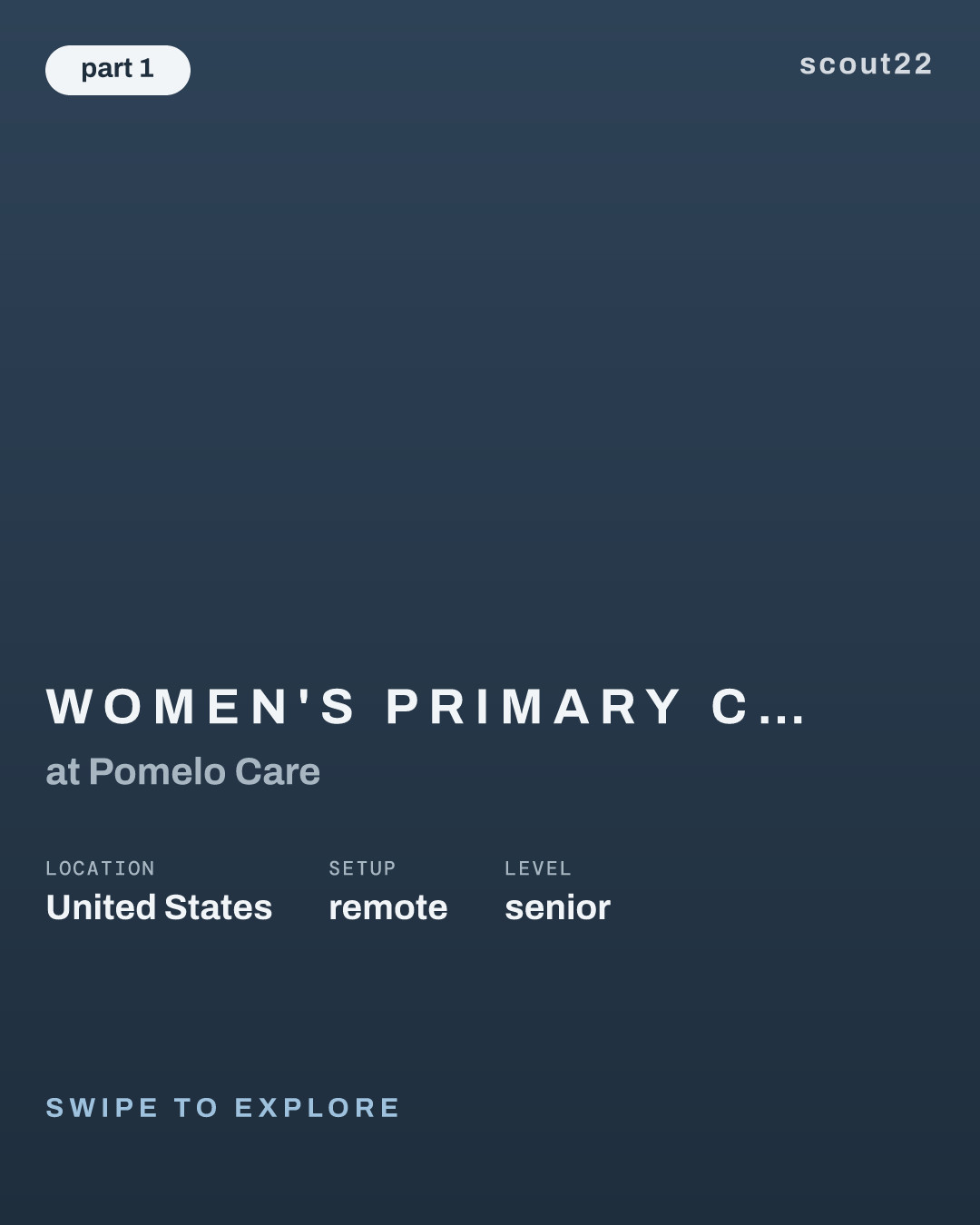 Women's Primary Care Medical Director at Pomelo Care