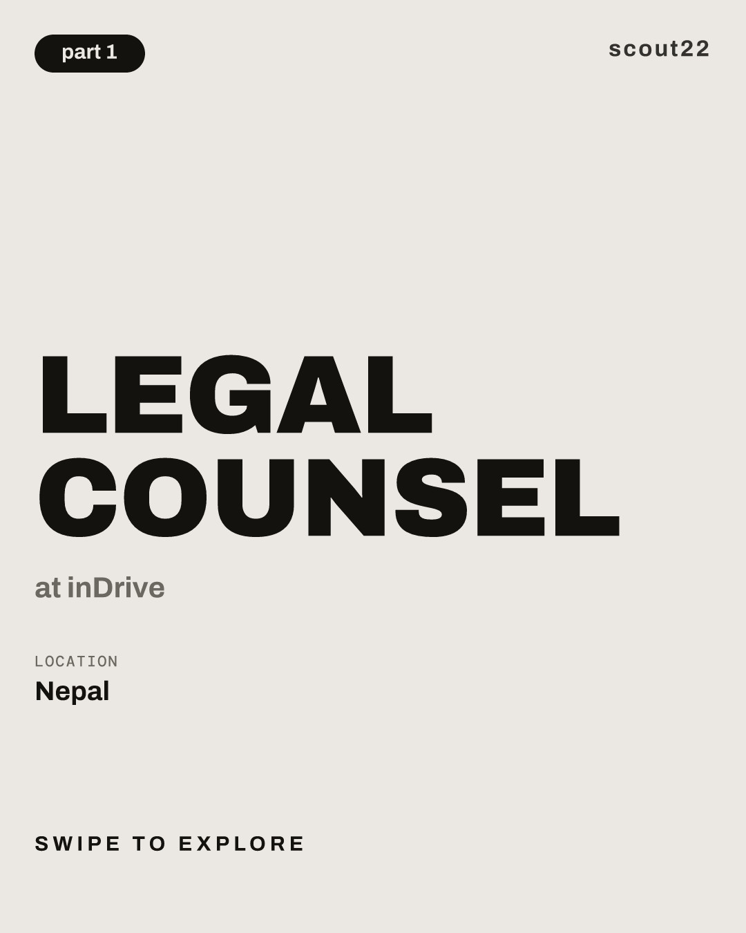 Legal Counsel at inDrive
