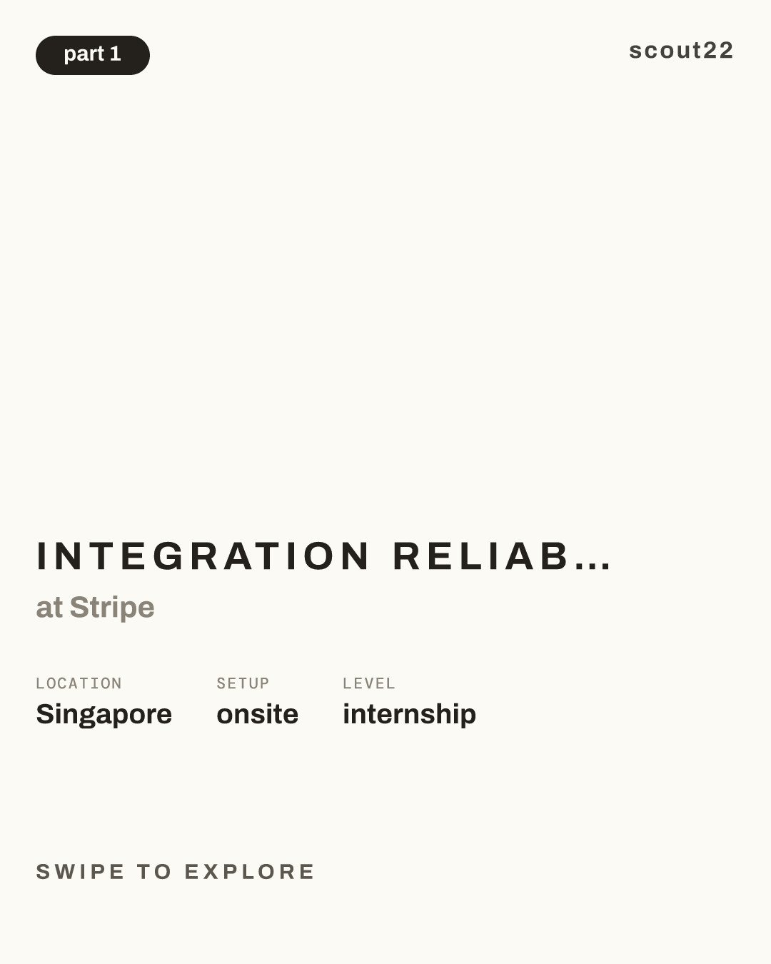 Integration Reliability Engineer Intern, Technical Operations at Stripe