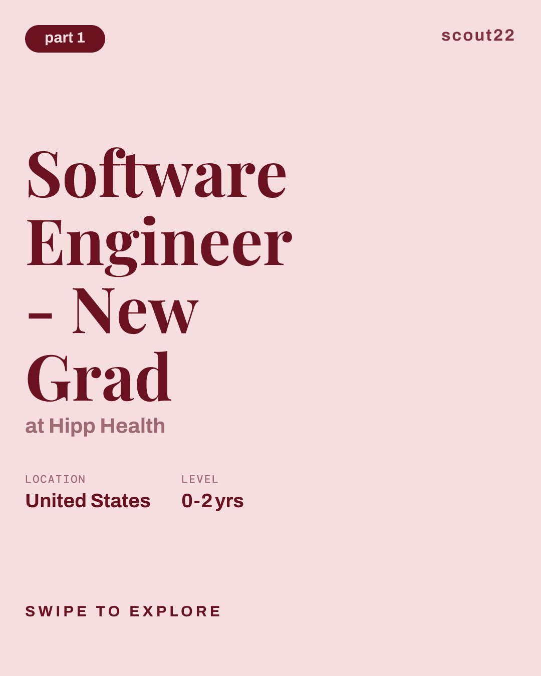 Software Engineer - New Grad at Hipp Health