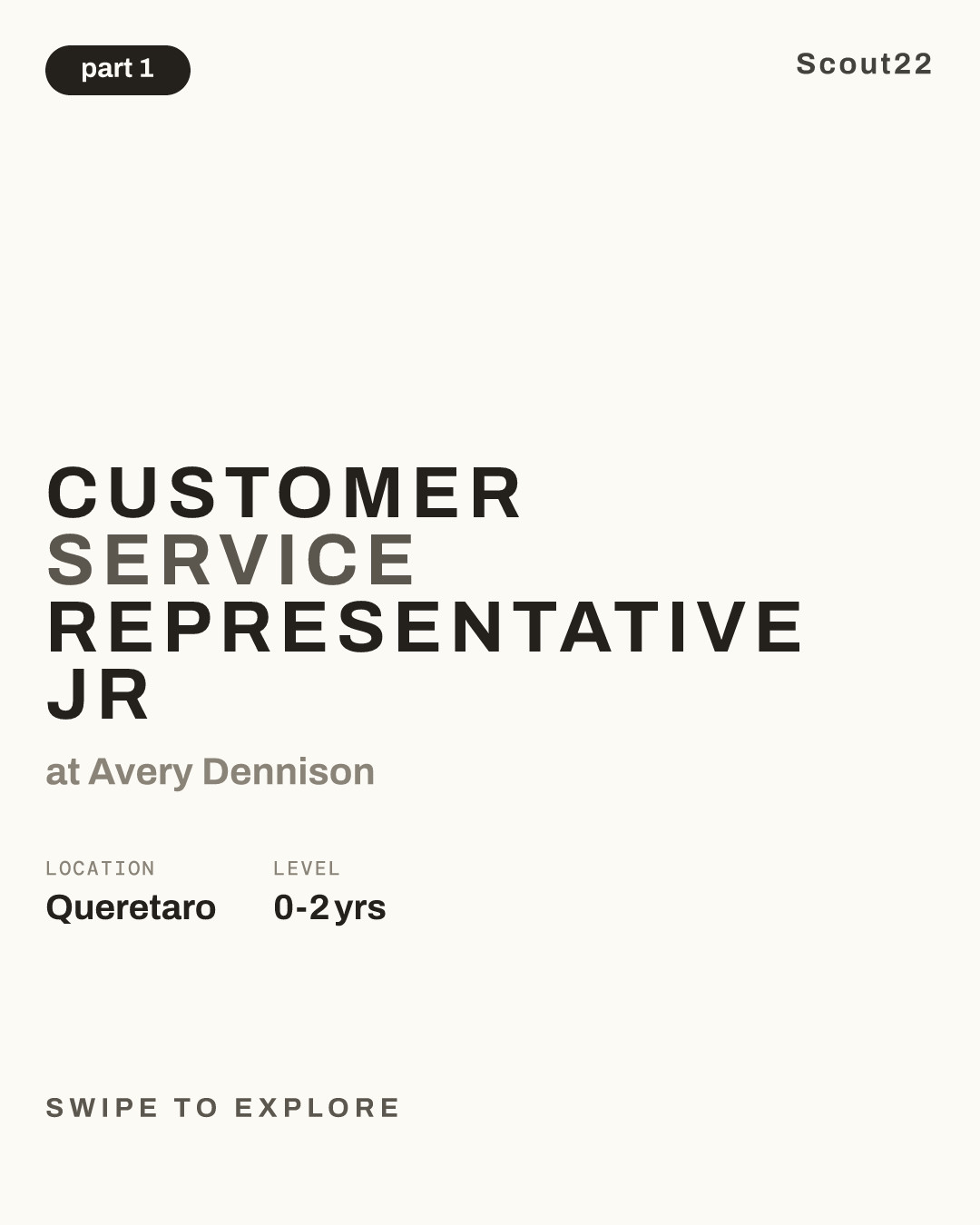 Customer Service Representative Jr at Avery Dennison
