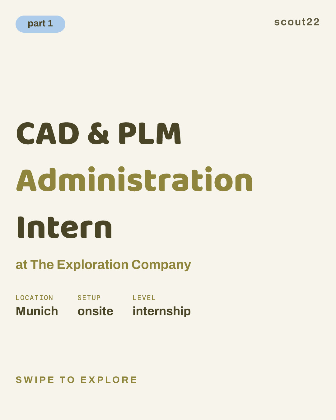 CAD & PLM Administration Intern at The Exploration Company