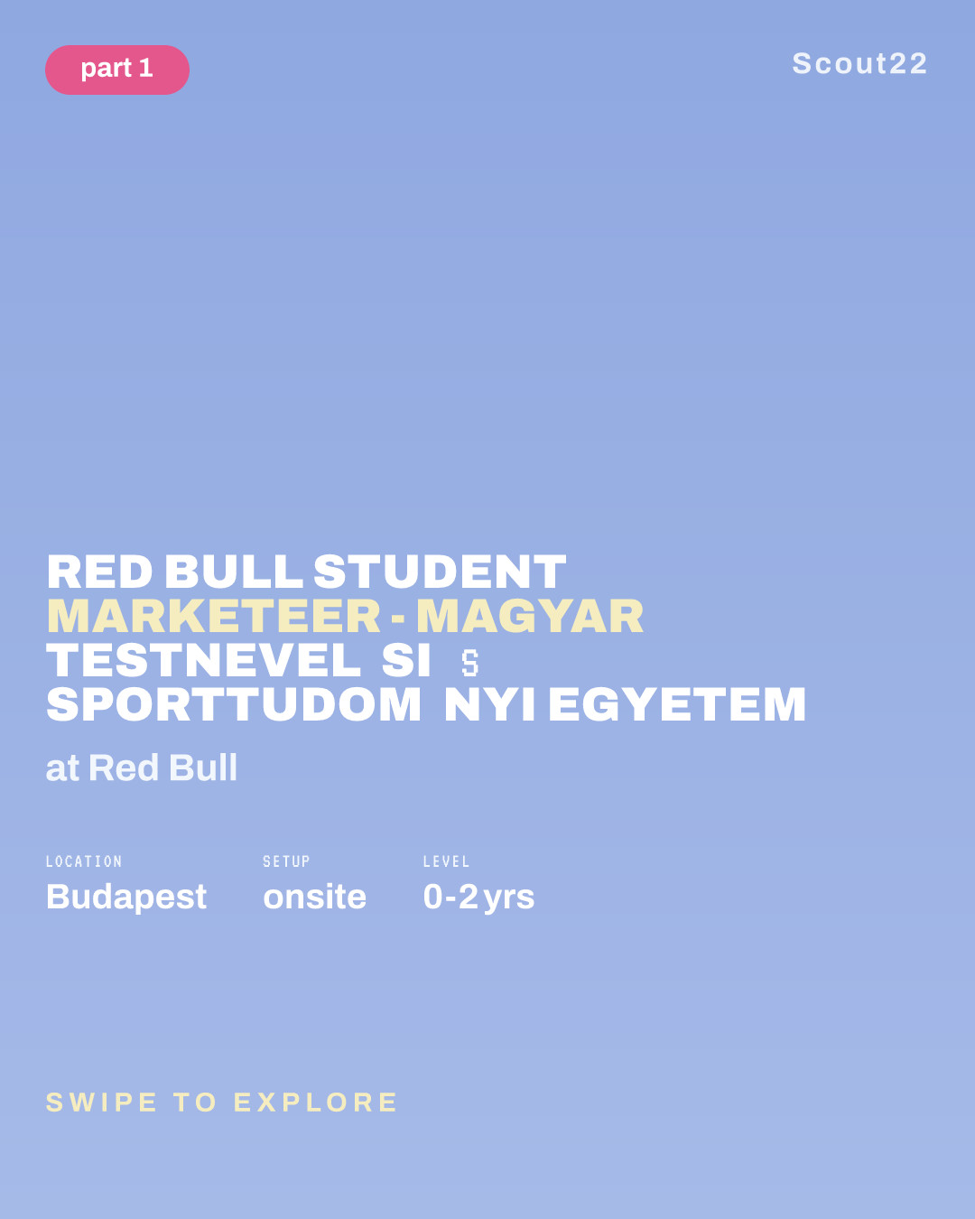 Red Bull Student Marketeer - Magyar Testnevelési és Sporttudományi Egyetem at Red Bull