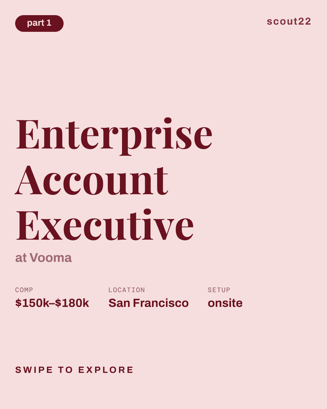 Enterprise Account Executive at Vooma