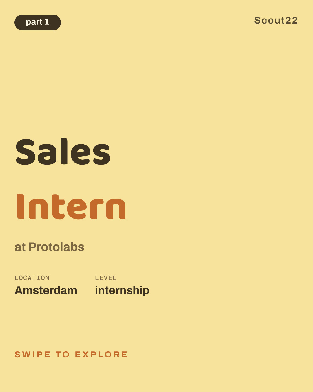 Sales Intern at Protolabs
