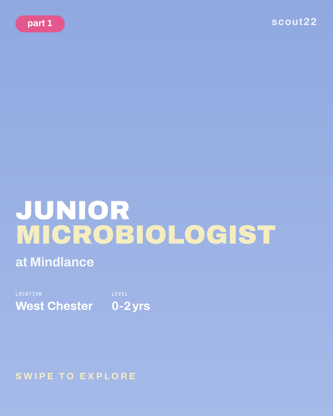 Junior Microbiologist at Mindlance