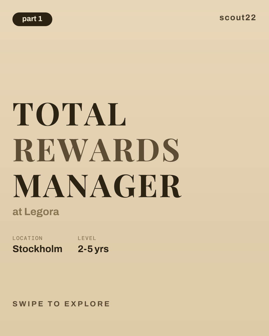 Total Rewards Manager at Legora