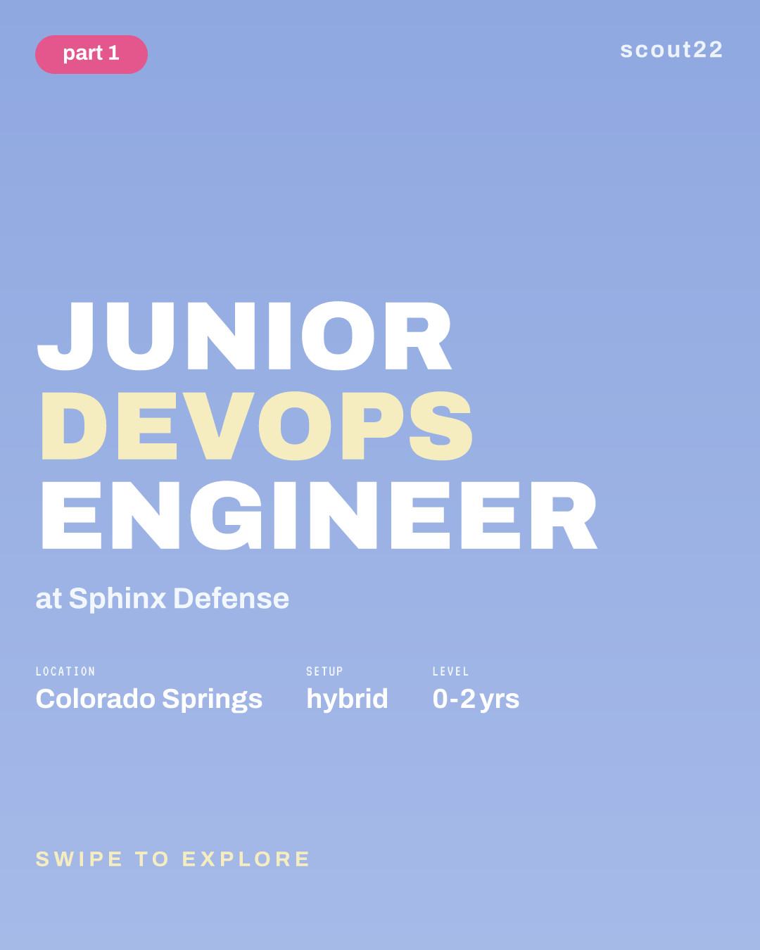 Junior DevOps Engineer at Sphinx Defense