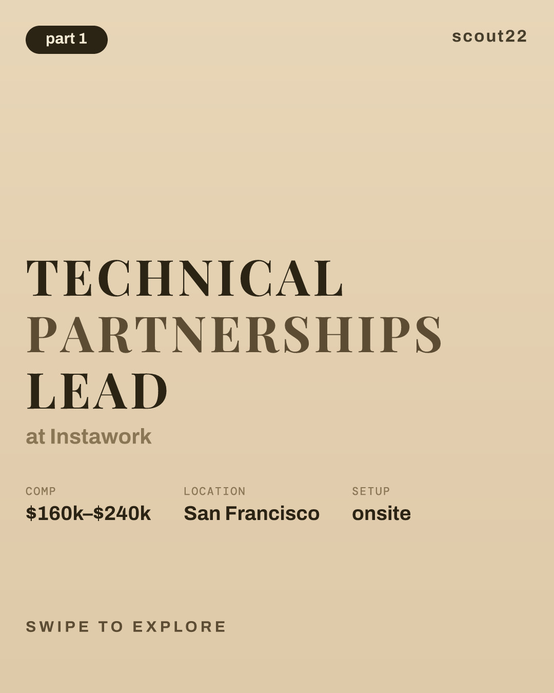 Technical Partnerships Lead at Instawork