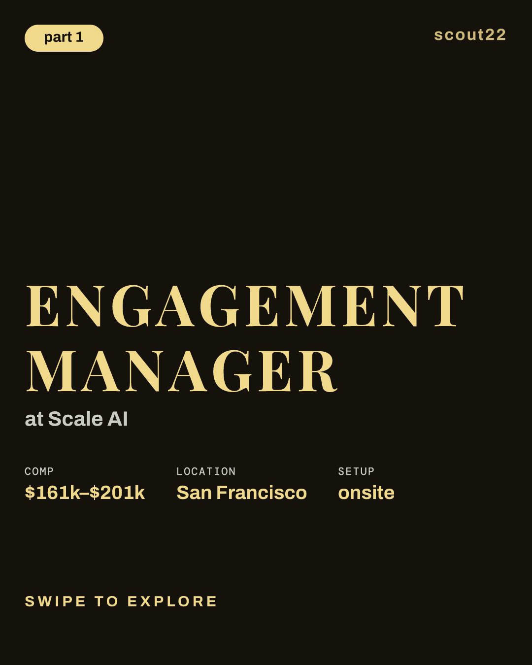 Engagement Manager at Scale AI