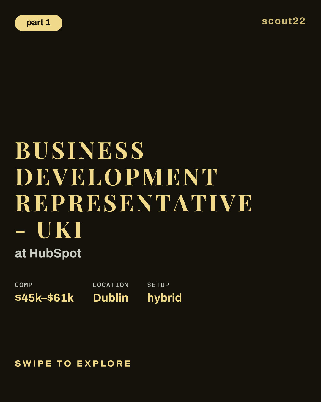 Business Development Representative - UKI at HubSpot