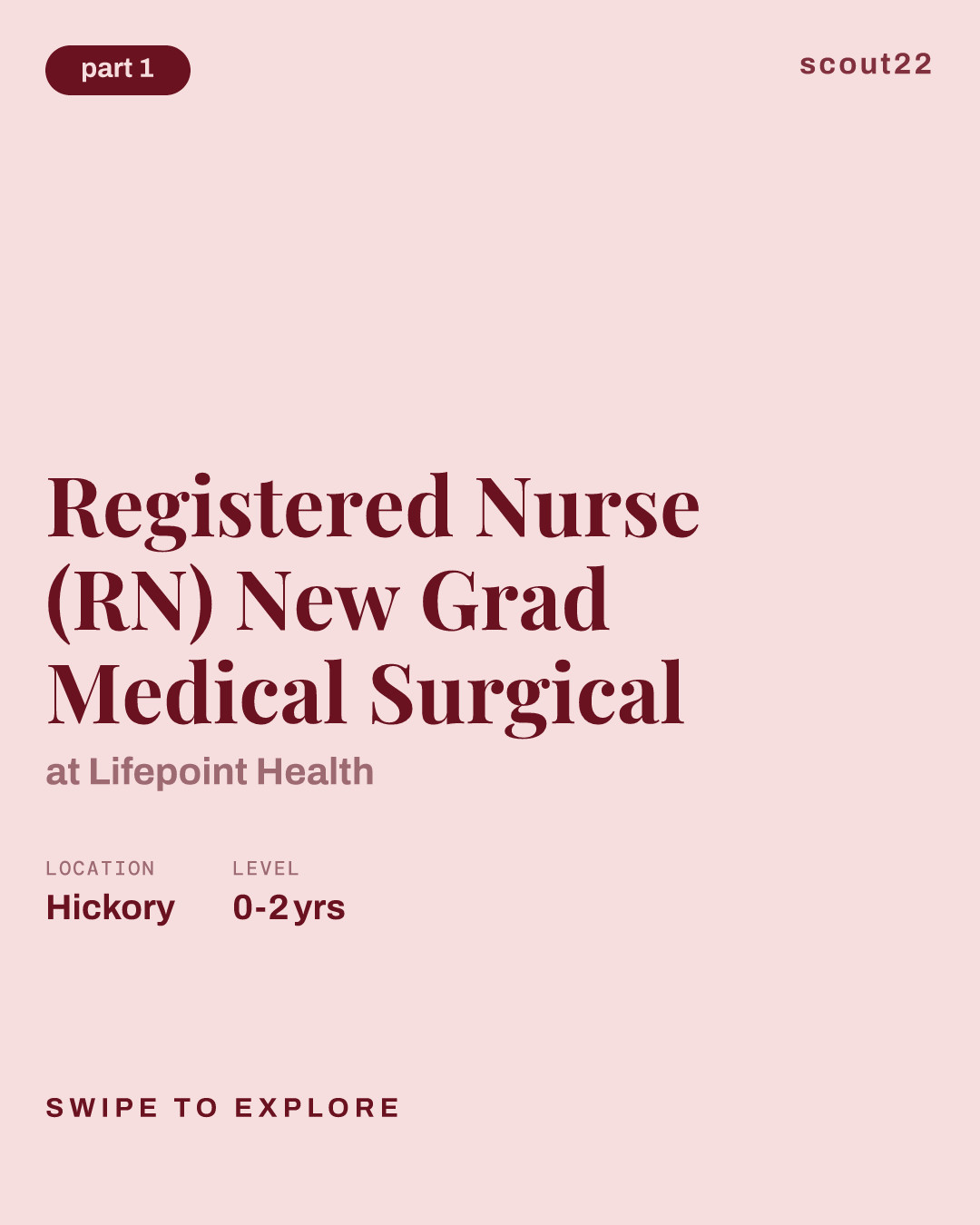 Registered Nurse (RN) New Grad Medical Surgical at Lifepoint Health