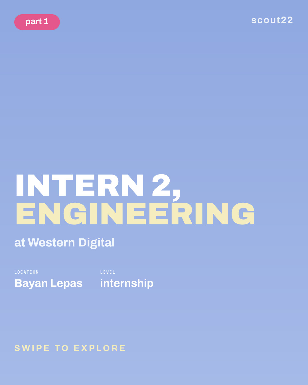Intern 2, Engineering at Western Digital