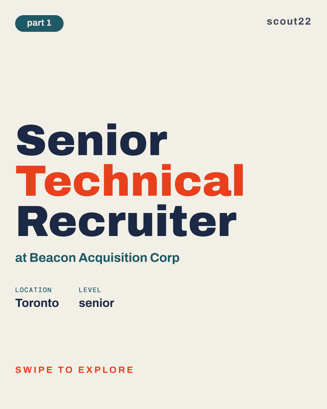 Senior Technical Recruiter at Beacon Acquisition Corp