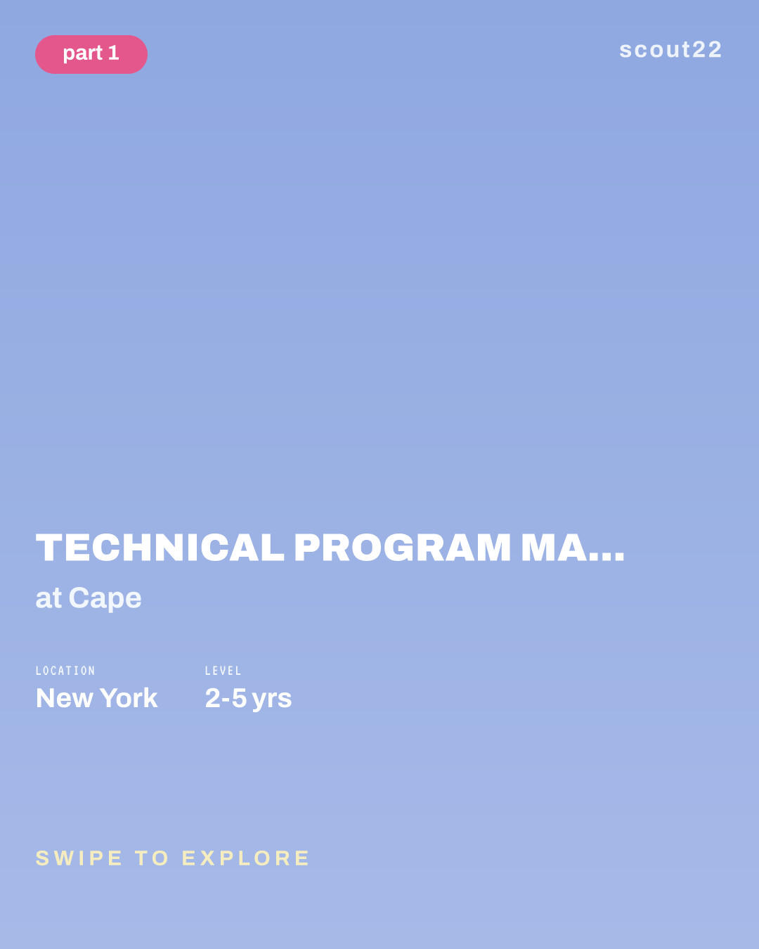 Technical Program Manager, Product & Engineering at Cape