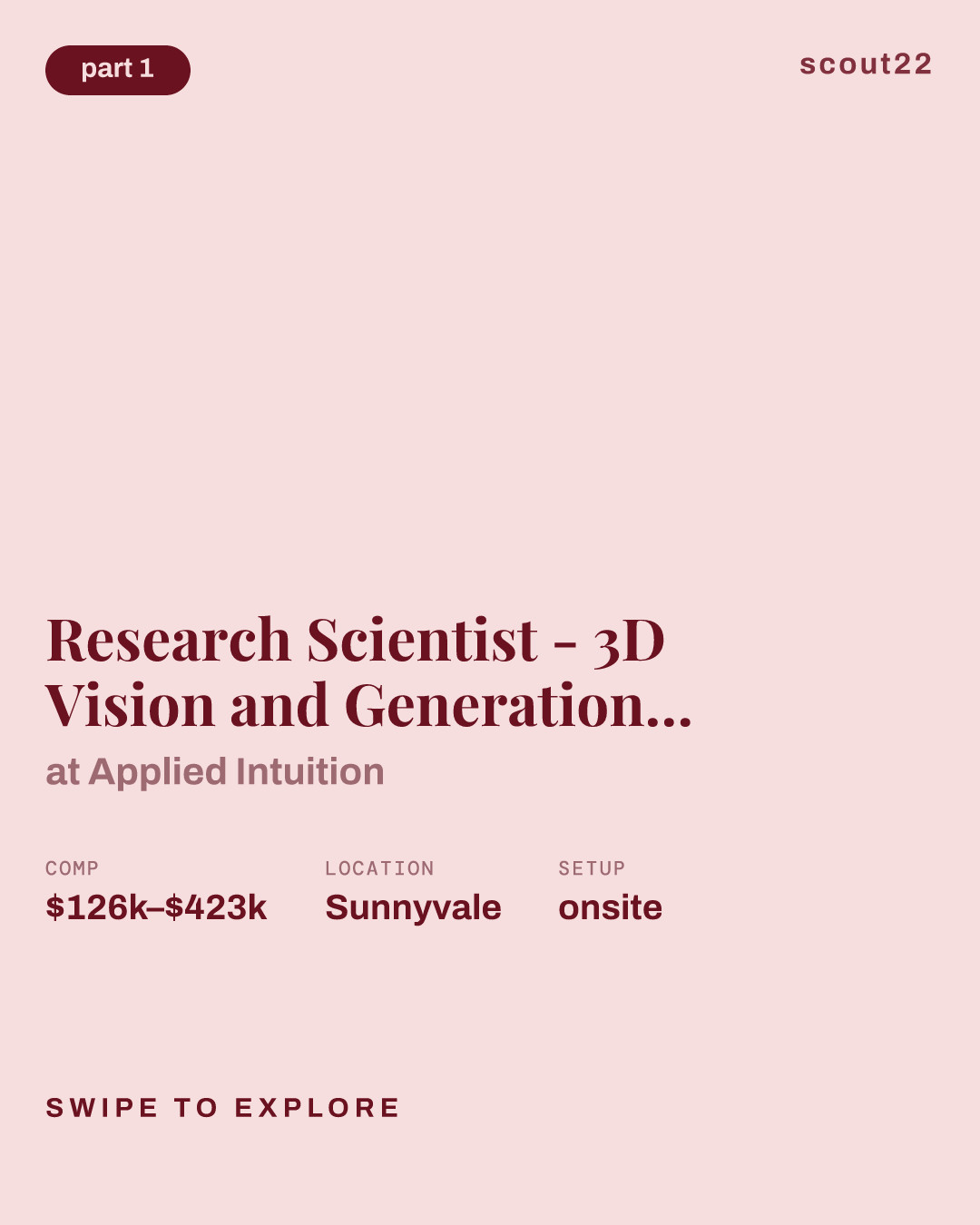 Research Scientist - 3D Vision and Generation, Self-Driving at Applied Intuition