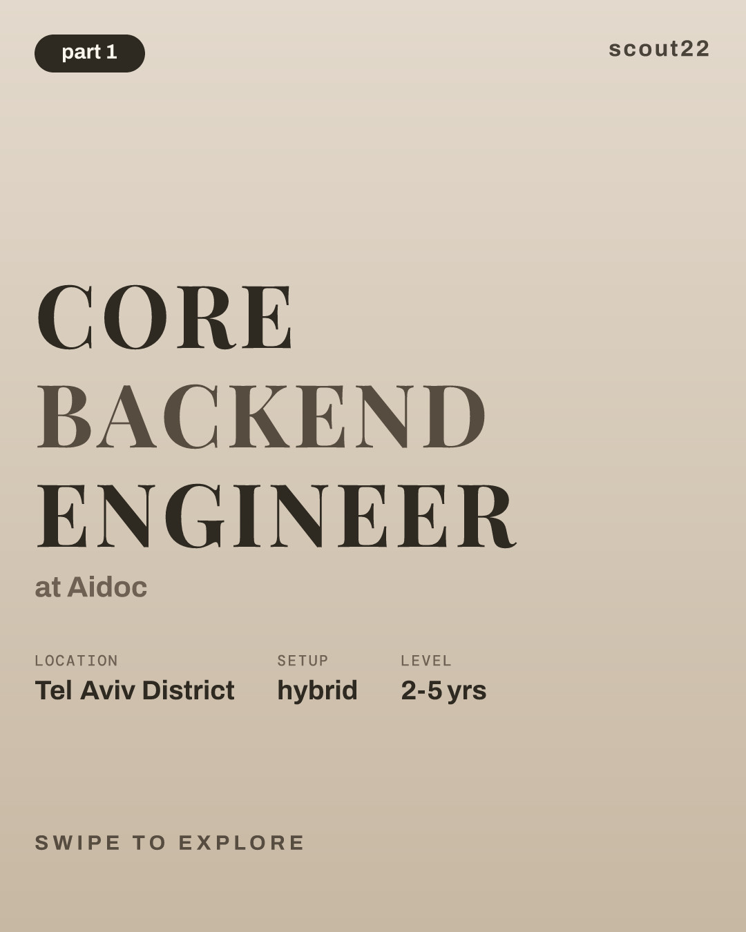 Core Backend Engineer at Aidoc