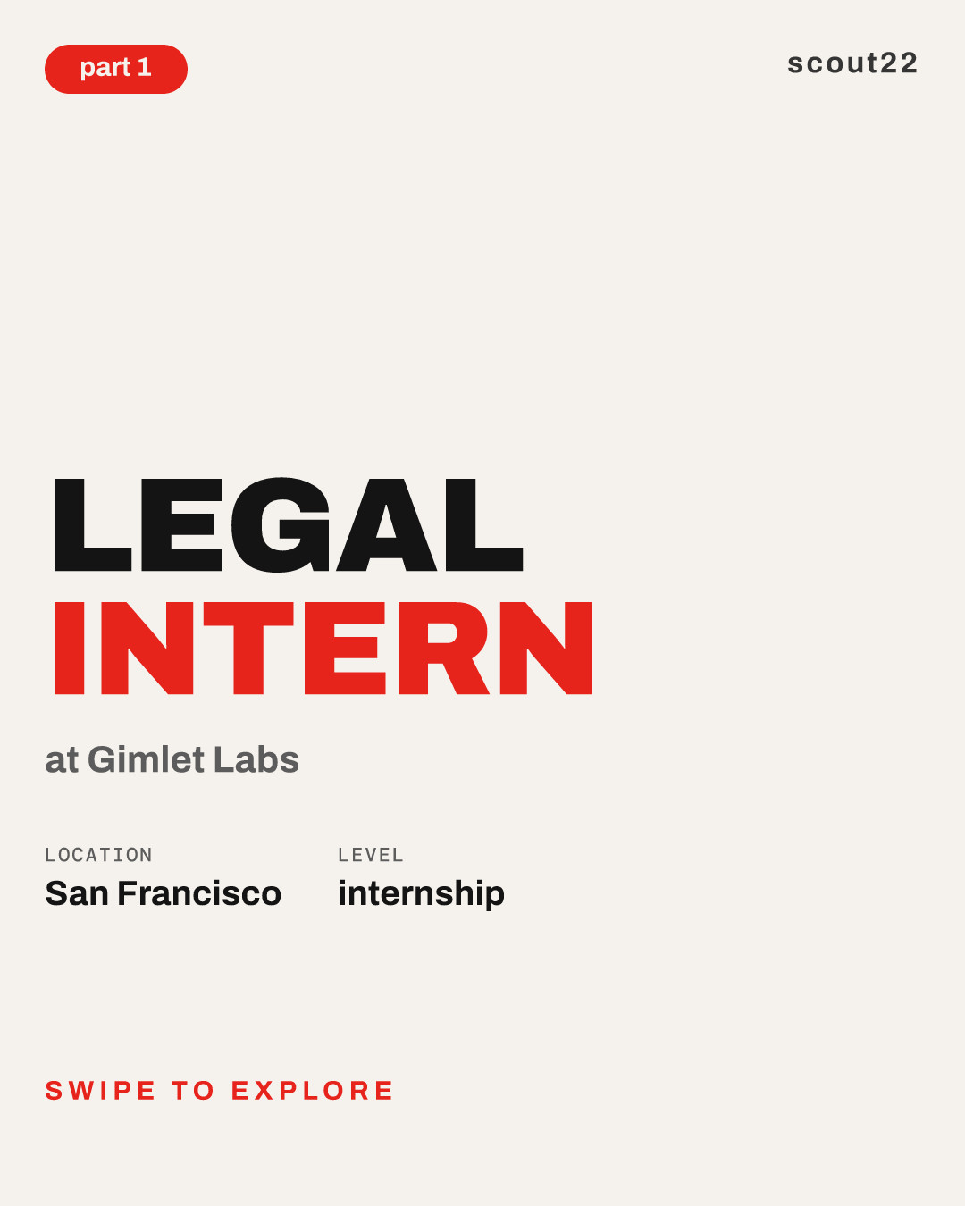 Legal Intern at Gimlet Labs