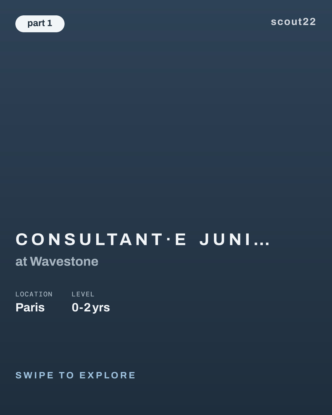 Consultant·e Junior en Technologies Emergentes – CTO/CIO Advisory - CDI at Wavestone