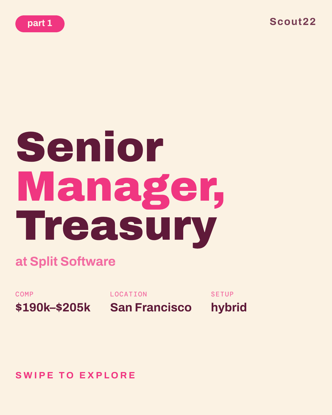 Senior Manager, Treasury at Split Software
