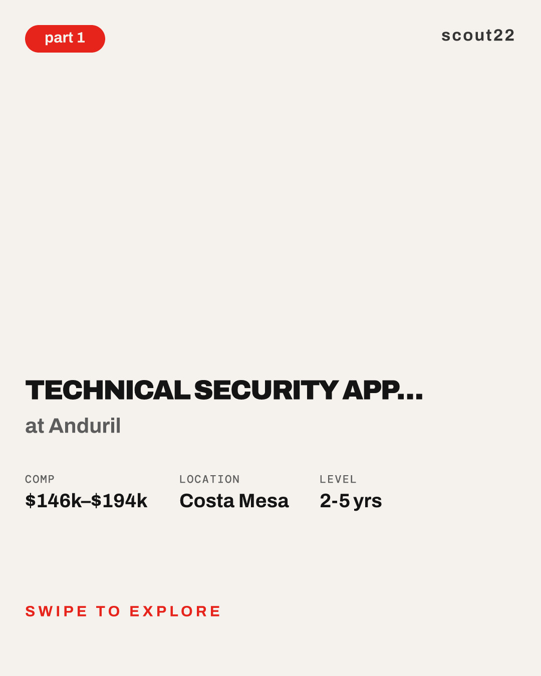 Technical Security Application Engineer, Secured Spaces at Anduril