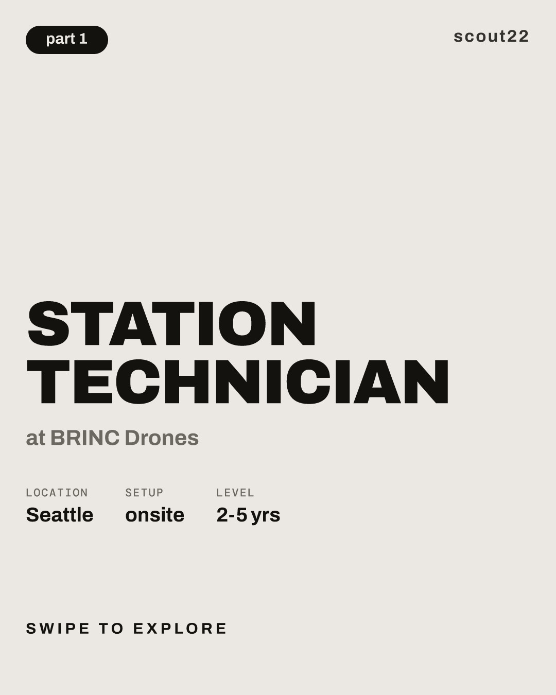 Station Technician at BRINC Drones
