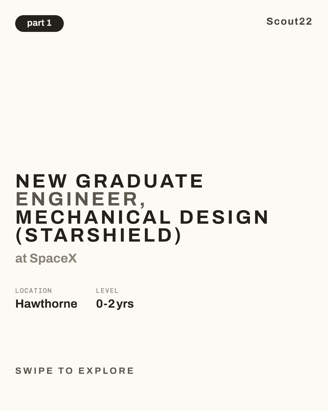 New Graduate Engineer, Mechanical Design (Starshield) at SpaceX