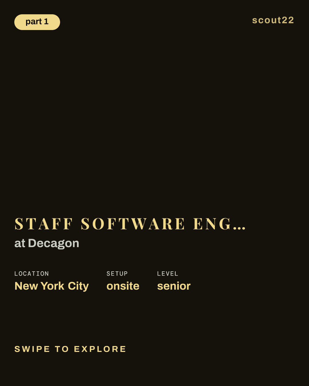 Staff Software Engineer, Enterprise Product at Decagon