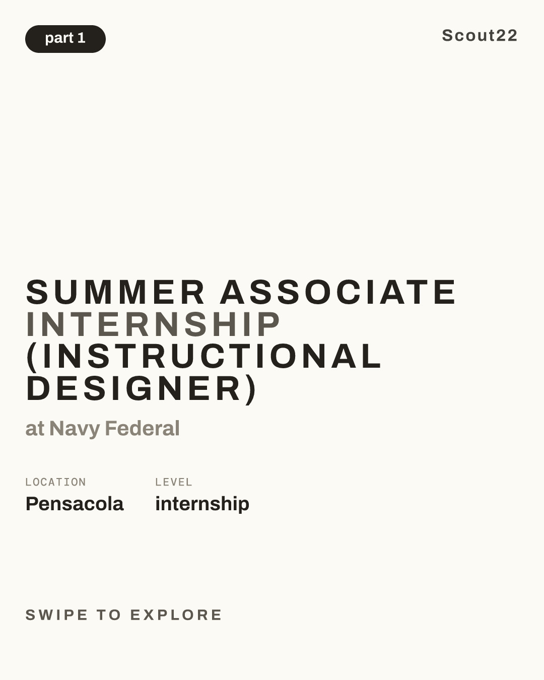 Summer Associate Internship (Instructional Designer) at Navy Federal