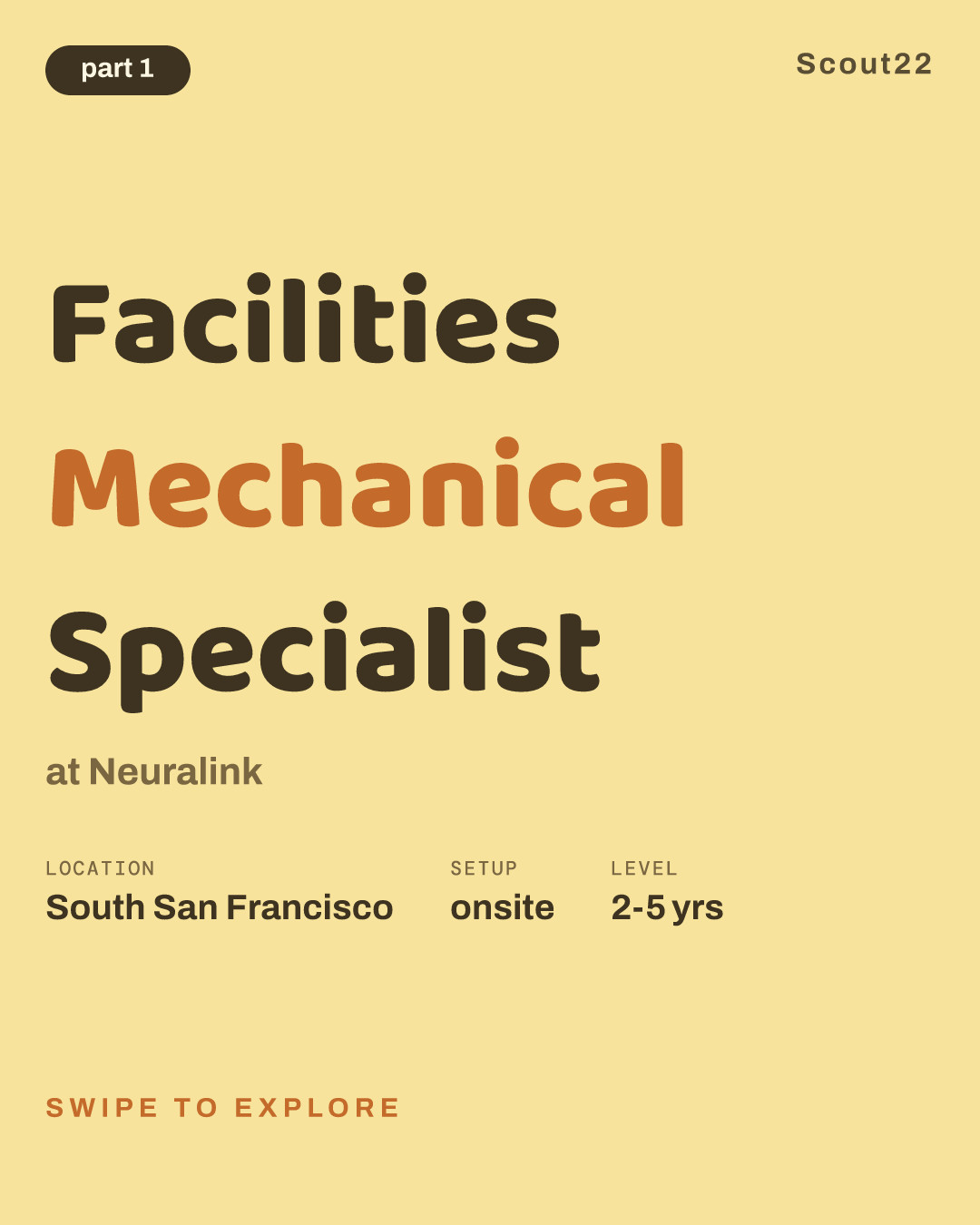 Facilities Mechanical Specialist at Neuralink