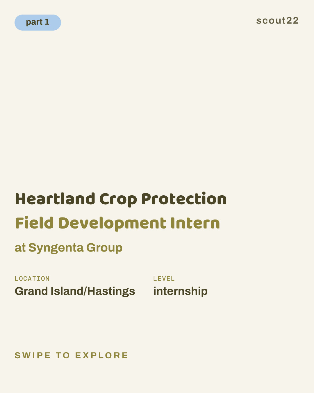 Heartland Crop Protection Field Development Intern at Syngenta Group