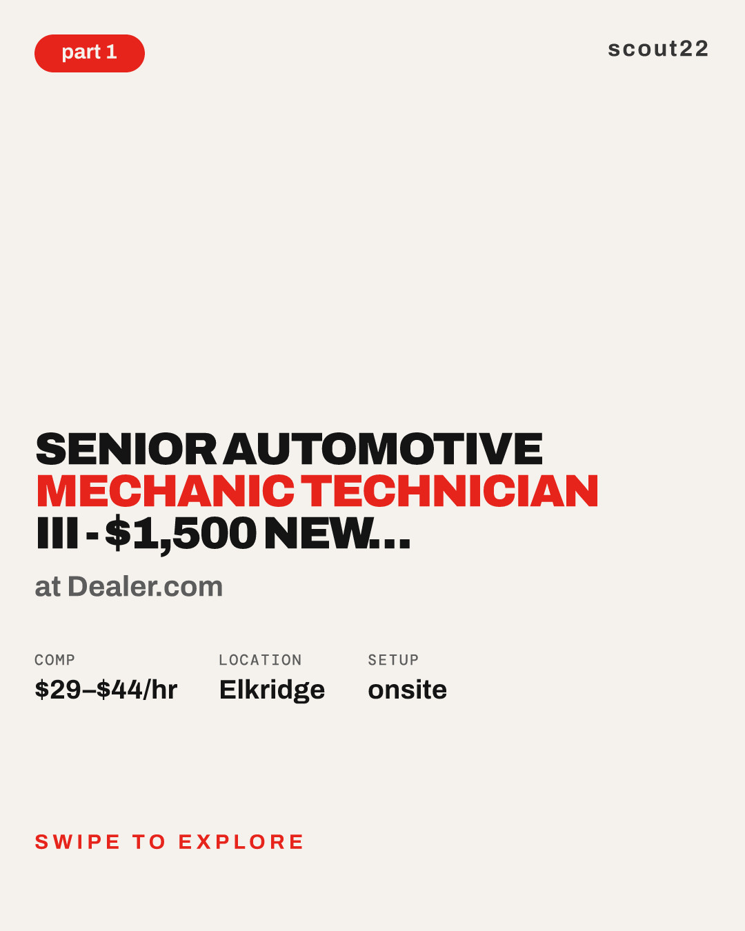 Senior Automotive Mechanic Technician III - $1,500 New Hire Tool Bonus at Dealer.com