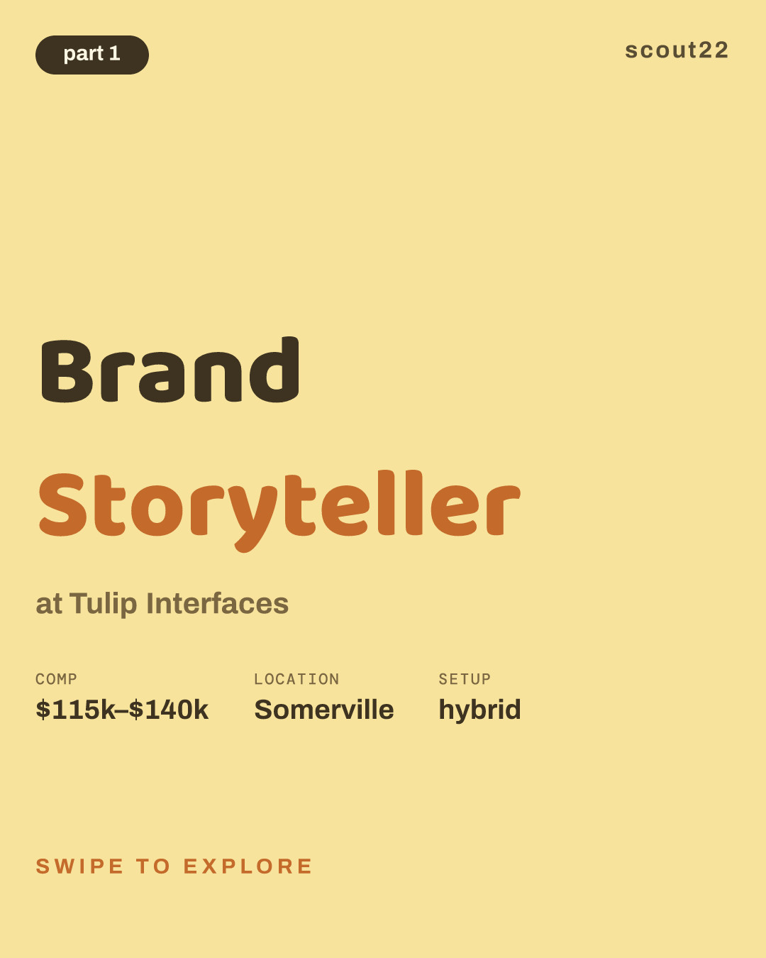 Brand Storyteller at Tulip Interfaces