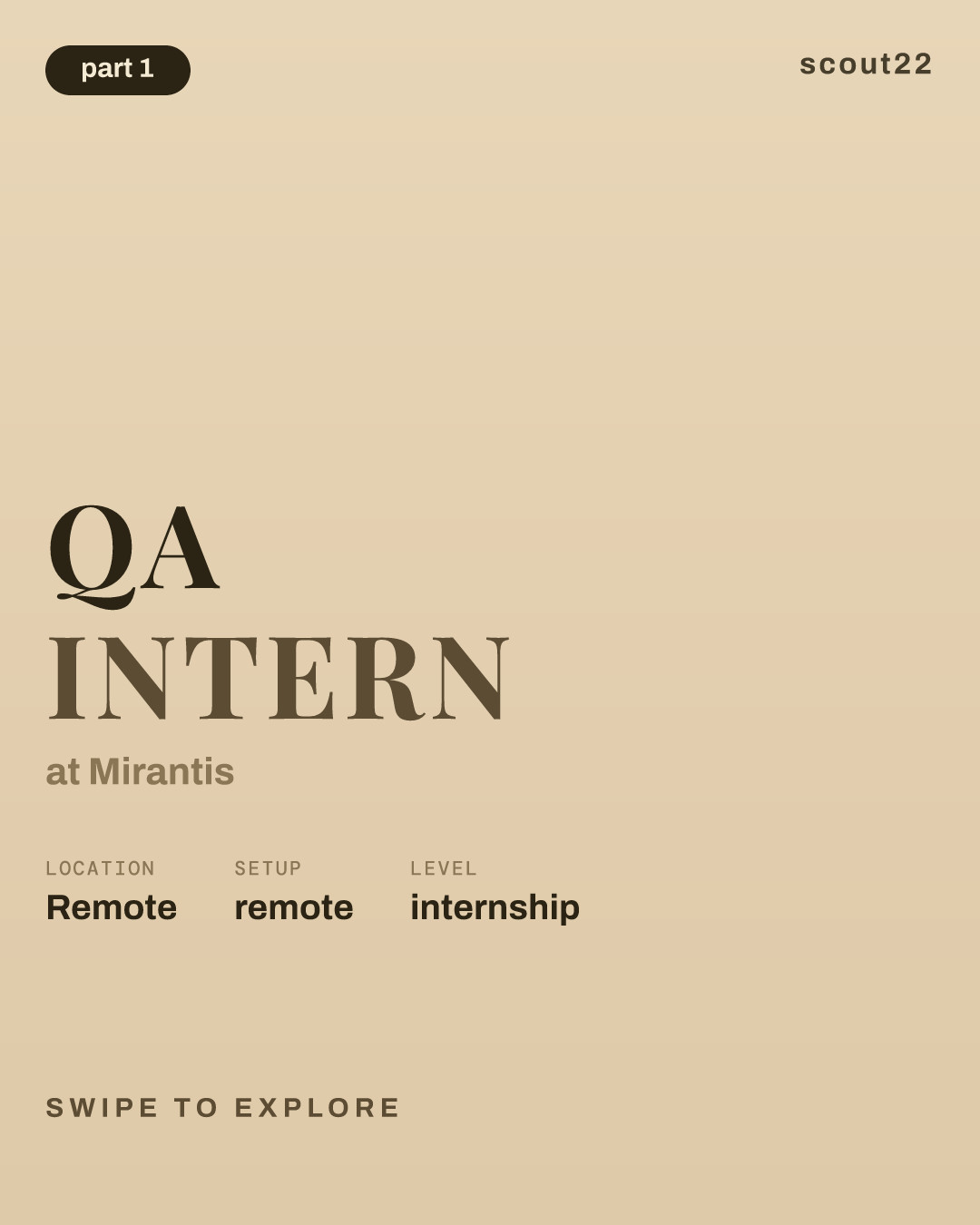 QA Intern at Mirantis