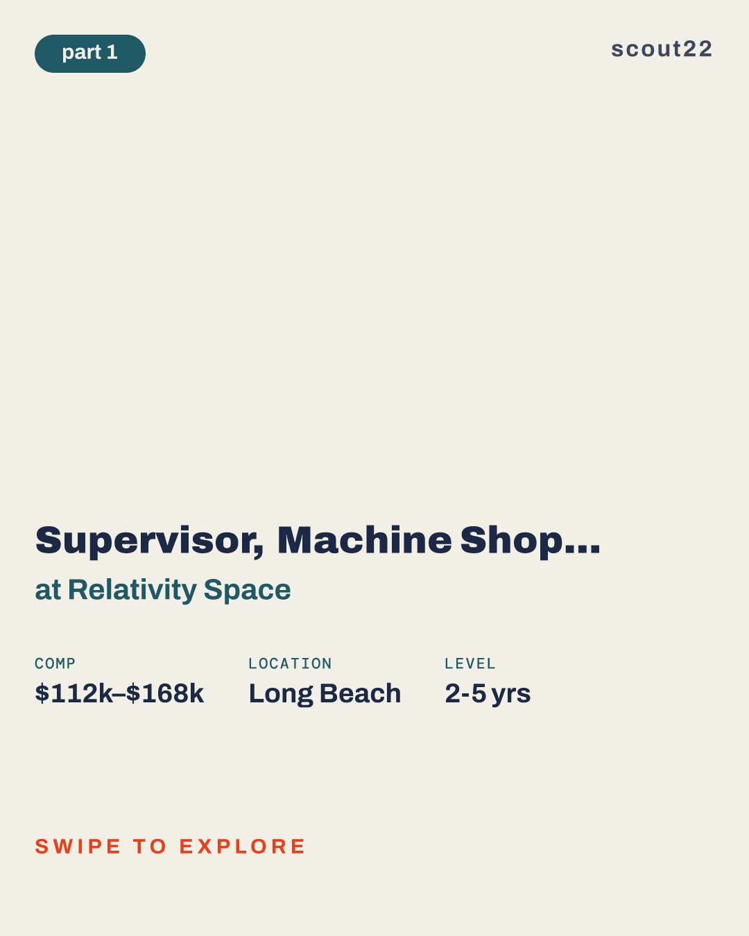 Supervisor, Machine Shop, Quick Turn at Relativity Space