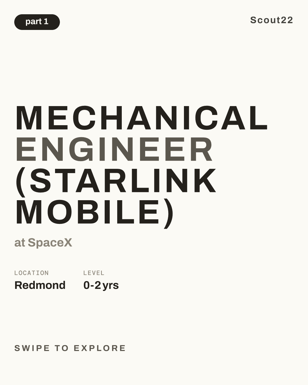 Mechanical Engineer (Starlink Mobile) at SpaceX