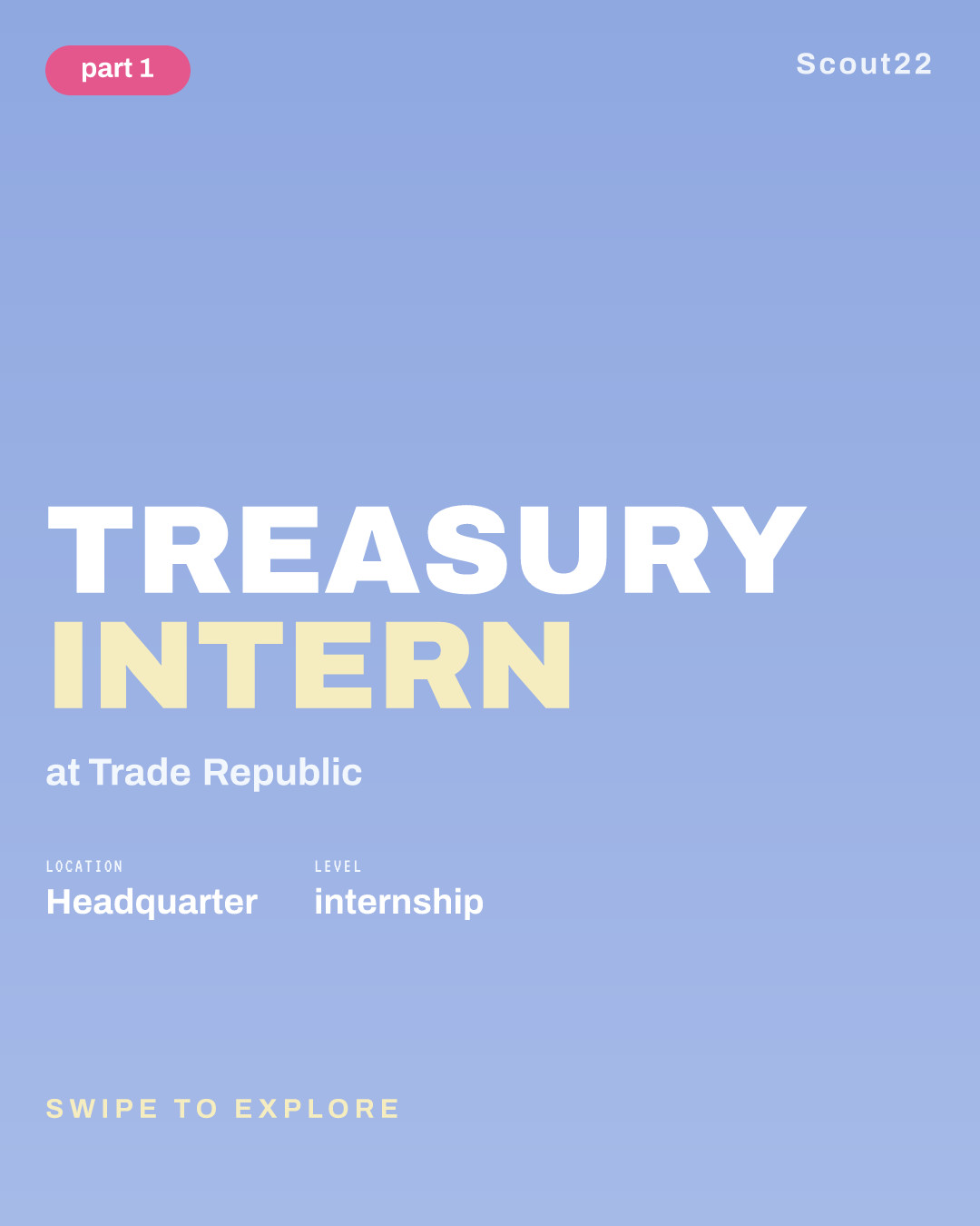 Treasury Intern at Trade Republic