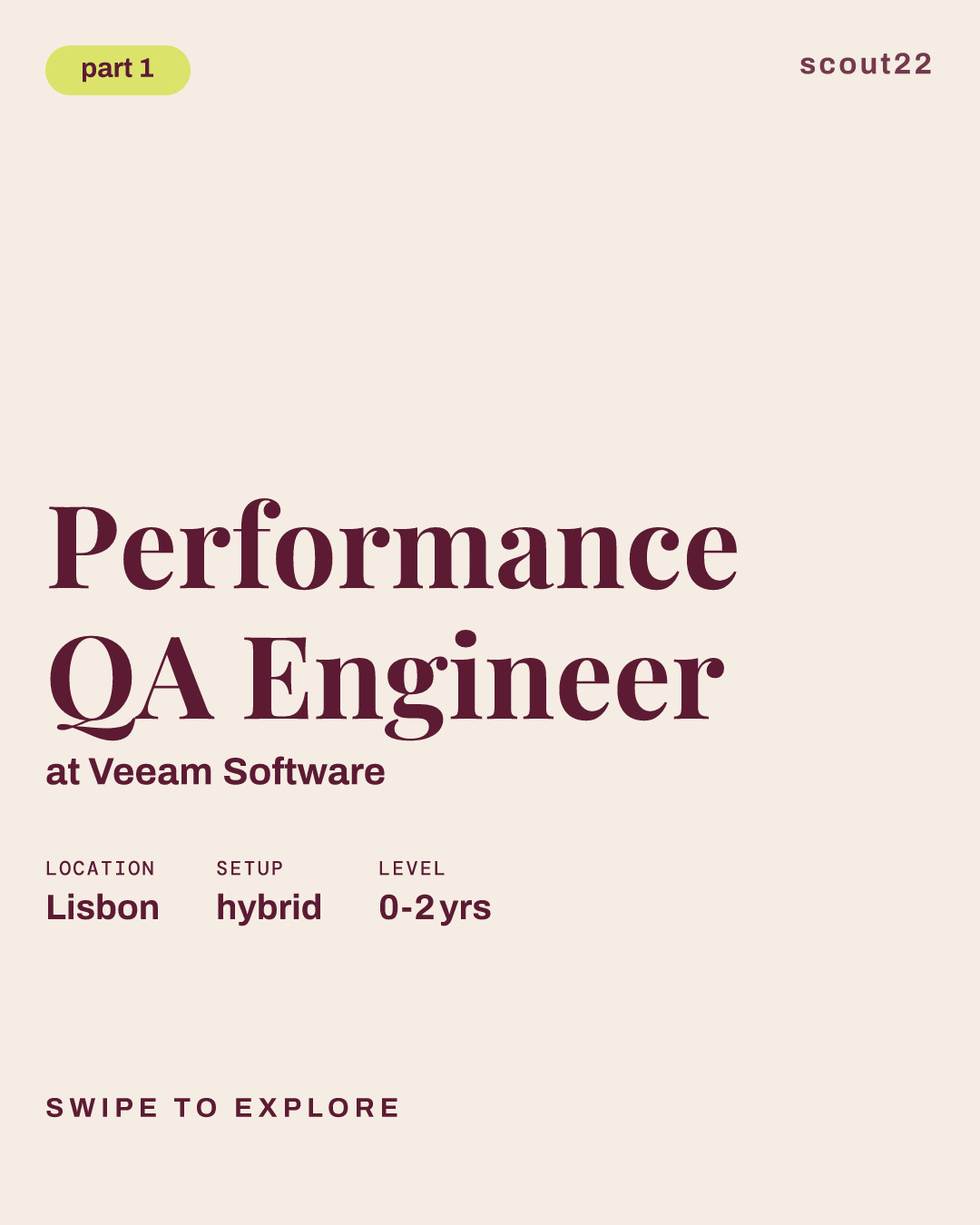 Performance QA Engineer at Veeam Software