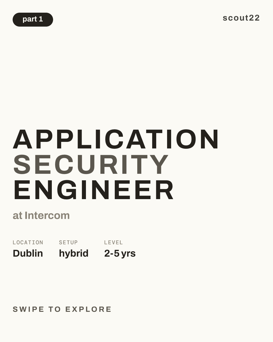 Application Security Engineer at Intercom
