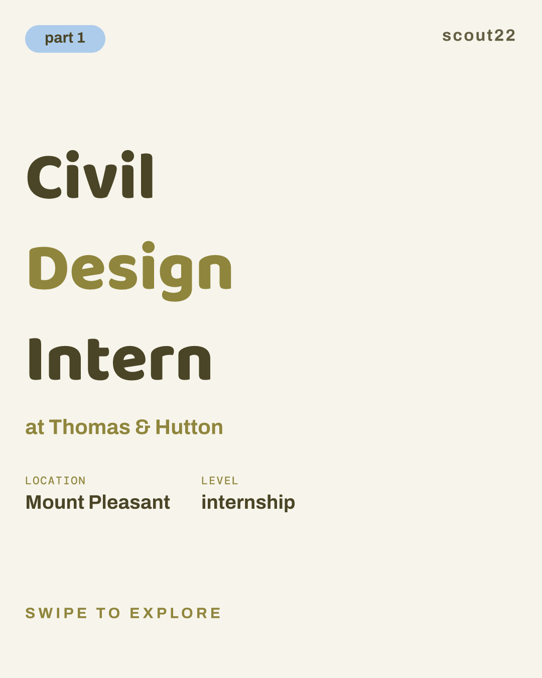 Civil Design Intern at Thomas & Hutton