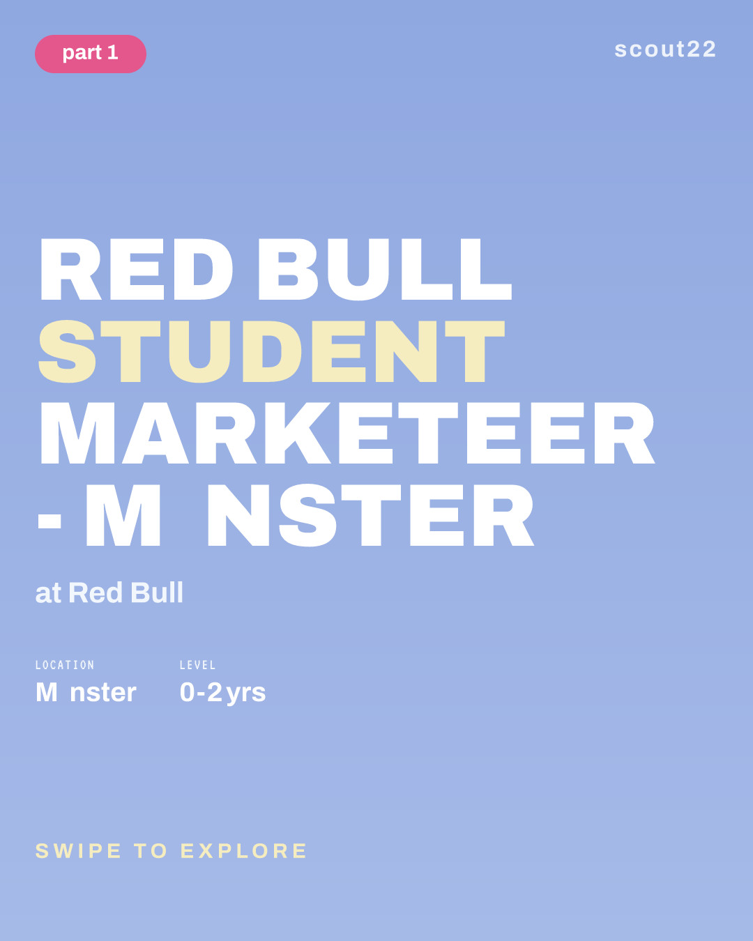 Red Bull Student Marketeer - Münster at Red Bull