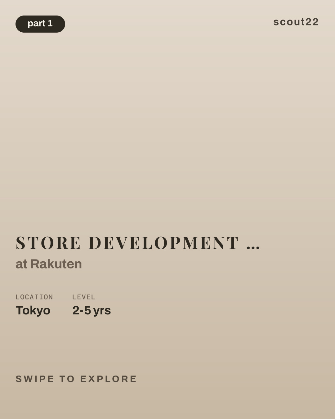 Store Development & Property Management Specialist , Rakuten Mobile - Shop Operation Section , Shop Operation Department , Area Business Supervisory Department at Rakuten