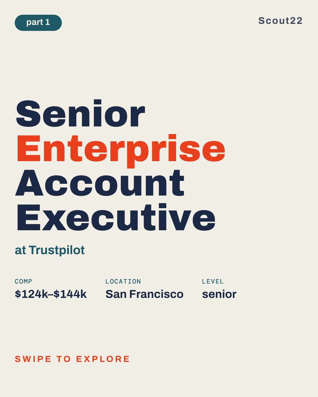 Senior Enterprise Account Executive at Trustpilot