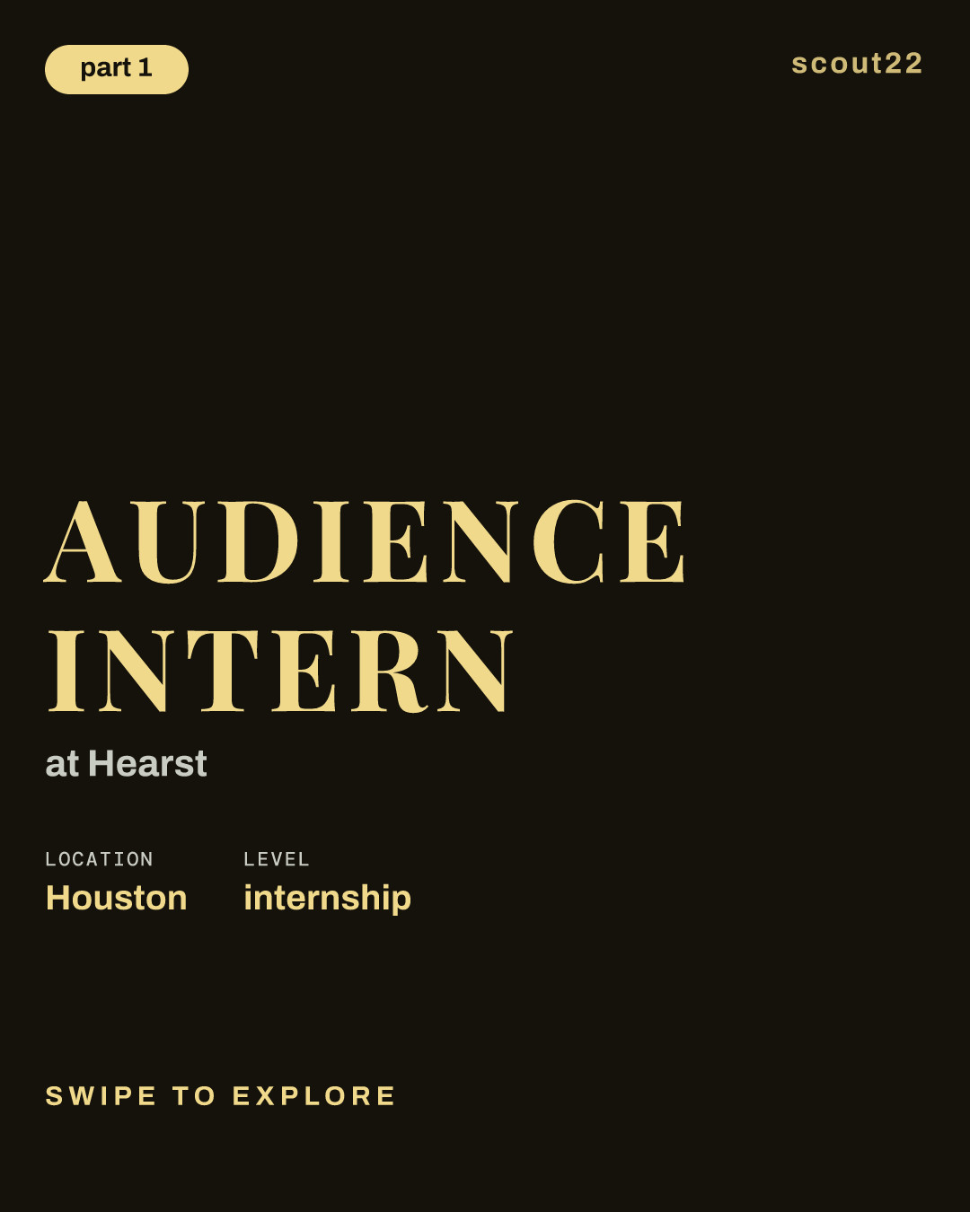 Audience Intern at Hearst